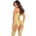 Pink Lipstick Lingerie | Комбинезон FAKE NEWS BODYSTOCKING YELLOW, OS. Цена 1 160 грн. Фото: 1