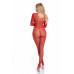 Pink Lipstick Lingerie | Комбинезон RISQUE CROTCHLESS BODYSTOCKING RED, S/M. Цена 752 грн. Фото: 1