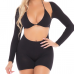 Pink Lipstick Lingerie | Комплект KNOCKOUT 2PC PLAYSUIT SET BLACK, OS. Цена 1 504 грн. Фото: 2