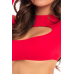 Pink Lipstick Lingerie | Комплект STOP & STARE 2PC SKIRT SET RED, S/M. Цена 2 170 грн. Фото: 2