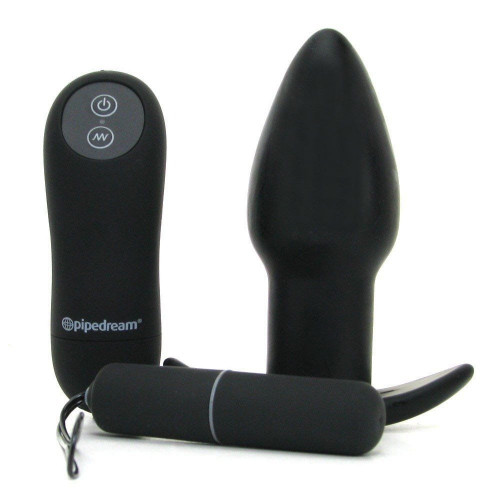 Pipedream | Анальный плаг Pipedream ANAL FANTASY с пультом управления, черный. Цена 700 грн Pipedream | Анальный плаг Pipedream ANAL FANTASY с пультом управления, черный. Цена 700 грн