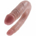 Pipedream | Двойной фаллоимитатор Pipedream King Cock Small Double Trouble - Flesh. Цена 1 450 грн. Фото: 5