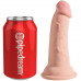 Pipedream | Фаллоимитатор реалистичный на присоске King Cock, бежевый. Ціна 2150 грн. Фото: 4