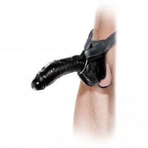 Pipedream | Страпон Fetish Fantasy Extreme Extreme Hollow Strap-On Black. Ціна: 6550 грн