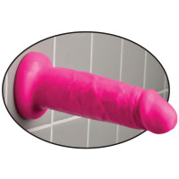 Pipedream | Фаллоимитатор на присоске Pipedream Dillio 6 Chub Suction Cup Dildo - Pink. Ціна 1095 грн