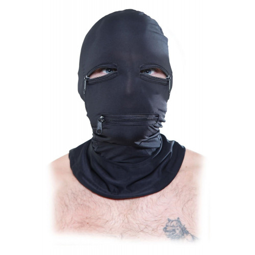 Pipedream | Маска-шлем на всю голову Pipedream Fetish Fantasy Zipper Face с молниями, черная, One Size. Ціна: 1799 грн Pipedream | Маска-шлем на всю голову Pipedream Fetish Fantasy Zipper Face с молниями, черная, One Size. Ціна: 1799 грн