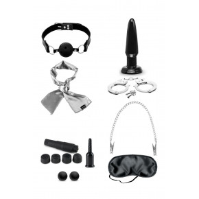 Набор для БДСМ Pipedream Fetish Fantasy 10 предметов, черный Набор для БДСМ Pipedream Fetish Fantasy 10 предметов, черный