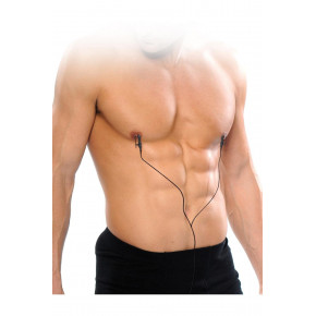 Pipedream | Зажимы для сосков с электростимуляцией Pipedream Fetish Fantasy Series черные. Ціна: 3899 грн