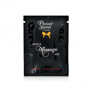 Plaisirs Secrets | Пробник массажного масла Plaisirs Secrets Strawberry (3 мл). Цена: 49 грн
