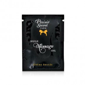 Plaisirs Secrets | Пробник массажного масла Plaisirs Secrets Creme Brulee (3 мл). Цена: 49 грн