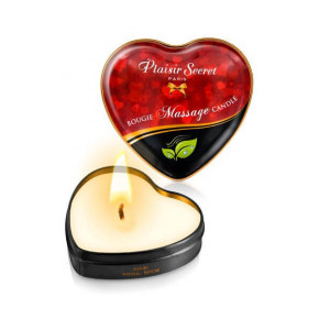 Plaisirs Secrets | Масажна Свічка Сердечко Natural. Ціна: 369 грн