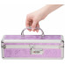 PowerBullet | Кейс для хранения секс-игрушек Powerbullet - Lockable Vibrator Case Purple с кодовым замком. Цена 1 282 грн. Фото: 3