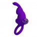 Pretty Love | Кольцо эрекционное в виде кролика Pretty Love Vibrant Penis Ring 1 фиолетовое. Ціна 692 грн. Фото: 2