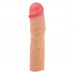 Pretty Love | Насадка на член удлиняющая +7.6 см Pretty Love Stevenson реалистичная, телесная, 20.5 х 4.4 см. Цена 299 грн. Фото: 3