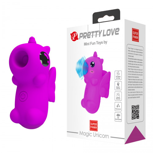 Pretty Love | Стимулятор для клитора Pretty Love Magic Unicorn на палец, фуксия, 7.5 см. Цена 840 грн Pretty Love | Стимулятор для клитора Pretty Love Magic Unicorn на палец, фуксия, 7.5 см. Цена 840 грн