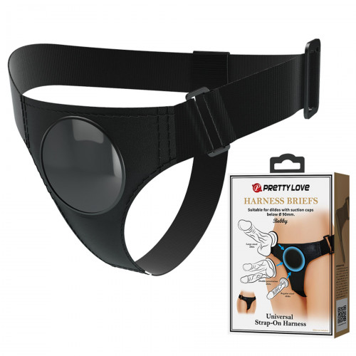 Pretty Love | Трусики для страпона Pretty Love на ремнях, черные, 58-86 см. Цена 372 грн Pretty Love | Трусики для страпона Pretty Love на ремнях, черные, 58-86 см. Цена 372 грн