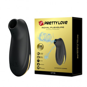 Pretty Love | Вибратор клиторальный Черный Royal Pleasure. Ціна: 2699 грн