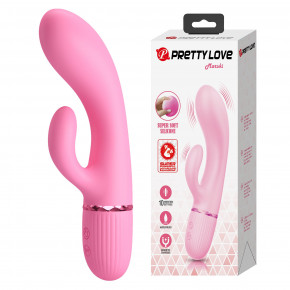 Pretty Love | Вибратор-кролик PRETTY LOVE Marski розовый, 18 х 3.6 см. Ціна: 2695 грн