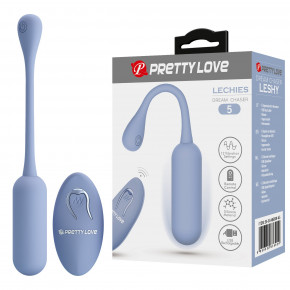 Pretty Love | Виброяйцо вагинальное Pretty Love Lechies Dream с пультом, голубое, 18.6 х 2.8 см. Цена: 1 596 грн