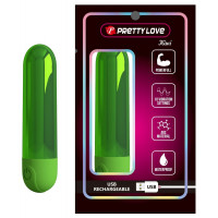 Pretty Love | Вибропуля Pretty Love Kiwi зеленая, 8 х 1.8 см. Цена 556 грн