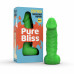 Pure Bliss | Свеча в виде члена Pure Bliss BIG Green 18 см. Цена 449 грн. Фото: 4