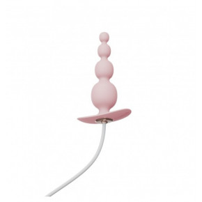 Qingnan | Анальный плаг с вибрацией Qingnan No.8 Mini Vibrating Anal Beads PINK. Цена: 1 399 грн