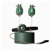 Qingnan | Зажимы для сосков с вибрацией Qingnan No.2 Vibrating Nipple Clamps Green. Ціна 1399 грн. Фото: 4