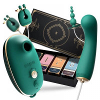Qingnan | Набор секс-игрушек Quartet Green. Цена 6 295 грн