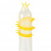 Recare | Насадка на член Recare Spike Condom Yellow (презерватив с усиками и спиралью шипов). Цена: 69 грн. Фото: 1