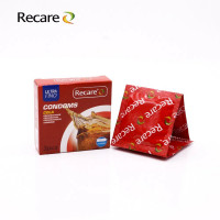 Презервативы Recare Cola Dotted&Ribbed Condoms 3 шт, с пупырышками и ребрами, аромат: Кола Презервативы Recare Cola Dotted&Ribbed Condoms 3 шт, с пупырышками и ребрами, аромат: Кола