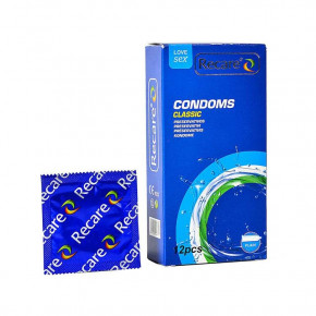 Recare | Презервативы Recare Classic Condoms 12 шт, классические. Цена: 109 грн