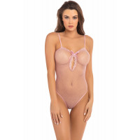 Rene Rofe Lingerie | Боди в сетку UNDONE SEE THROUGH BODYSUIT PINK, OS. Цена 979 грн