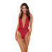 Rene Rofe Lingerie | Боди с открытой спиной PLUNGE IN TEDDY RED, S/M. Ціна 1070 грн. Фото: 2