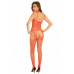 Rene Rofe Lingerie | INDUSTRIAL NET SUSPENDER BODYSTOCKING RED, OS. Ціна 770 грн. Фото: 1