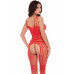 Rene Rofe Lingerie | Комбинезон ALL HEART CROTCHLESS BODYSTOCK RED, OS. Ціна 1160 грн. Фото: 1