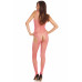 Rene Rofe Lingerie | Комбинезон INDUSTRIAL NET SUSPENDER BODYSTOCKING PINK, OS. Ціна 680 грн. Фото: 3