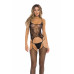 Rene Rofe Lingerie | Комбинезон ON ALL NIGHT 2PC SET BODYSTOCK BLACK, OS. Цена 1 335 грн. Фото: 2