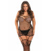 Rene Rofe Lingerie | Комбинезон TO THE NINES BODYSTOCKING BLACK PLUS SIZE. Цена 1 740 грн. Фото: 3