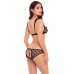 Rene Rofe Lingerie | Комплект NAUGHTY KNICKERS 2PC BRA SET BLACK, S/M. Ціна 1200 грн. Фото: 1