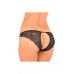 Rene Rofe Lingerie | Трусики с доступом PURE NV CROTCHLESS PANTY BLACK, S/M. Цена 680 грн. Фото: 3