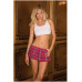 Rene Rofe Lingerie | Юбка школьницы SCHOOLGIRL MINI SKIRT PINK, M. Цена 1 380 грн. Фото: 2