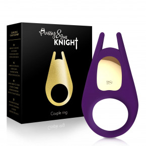 RIANNE S | Эрекционное виброкольцо Rianne S: The Pussy & The Knight Couple Ring, 10 режимов работы, мед силикон. Цена: 1 223 грн
