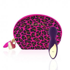 RIANNE S | Мини вибромассажер Rianne S: Lovely Leopard Purple, 10 режимов работы, косметичка-чехол. Цена: 1 529 грн