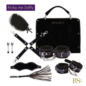 RIANNE S | Подарунковий Набір Для Bdsm Rianne S - Kinky Me Softly Black: 8 Предметів Для Задоволення. Ціна: 1659 грн