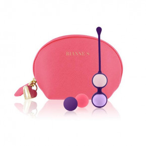 RIANNE S | Набір Вагінальних Кульок Rianne S: Pussy Playballs Coral, Вага 15Г, 25Г, 35Г, 55Г, Монолітні. Ціна: 1049 грн