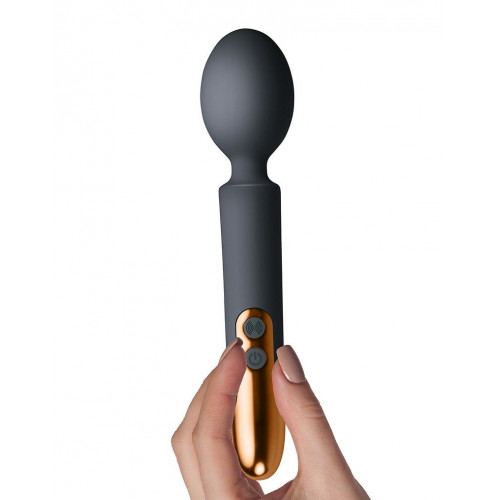 Rocks Off | Вибромассажер Rocks Off Oriel, водонепроницаемый, гибкая головка, небольшой и мощный, LED подсветка. Цена 2 499 грн. Фото: 3