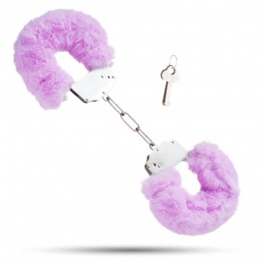 Roomfun | Наручники металлические Roomfun с толстым фиолетовым мехом S&M CuffS. Цена: 595 грн