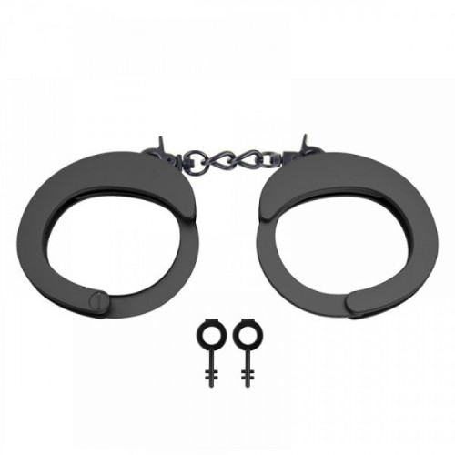 | Наручники Розбірні Premium Metal Romfun, Matte Black. Ціна: 1650 грн | Наручники Розбірні Premium Metal Romfun, Matte Black. Ціна: 1650 грн