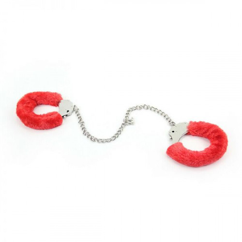 | Наручники Metal Handcuff With A Long Chain , Red. Ціна 500 грн | Наручники Metal Handcuff With A Long Chain , Red. Ціна 500 грн