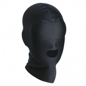Roomfun | Капюшон-маска Roomfun с закрытыми глазами и вырезом для рта, черная. Ціна: 850 грн